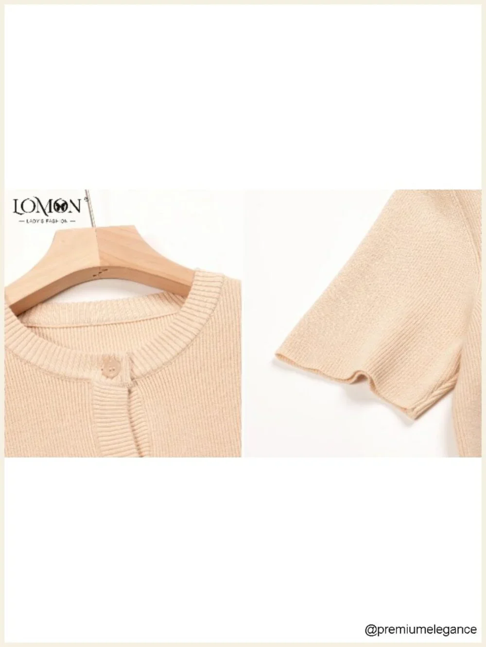 Womens Short Sleeve Cardigan Sweater Crew Neck Button Down Lightweight Knit
